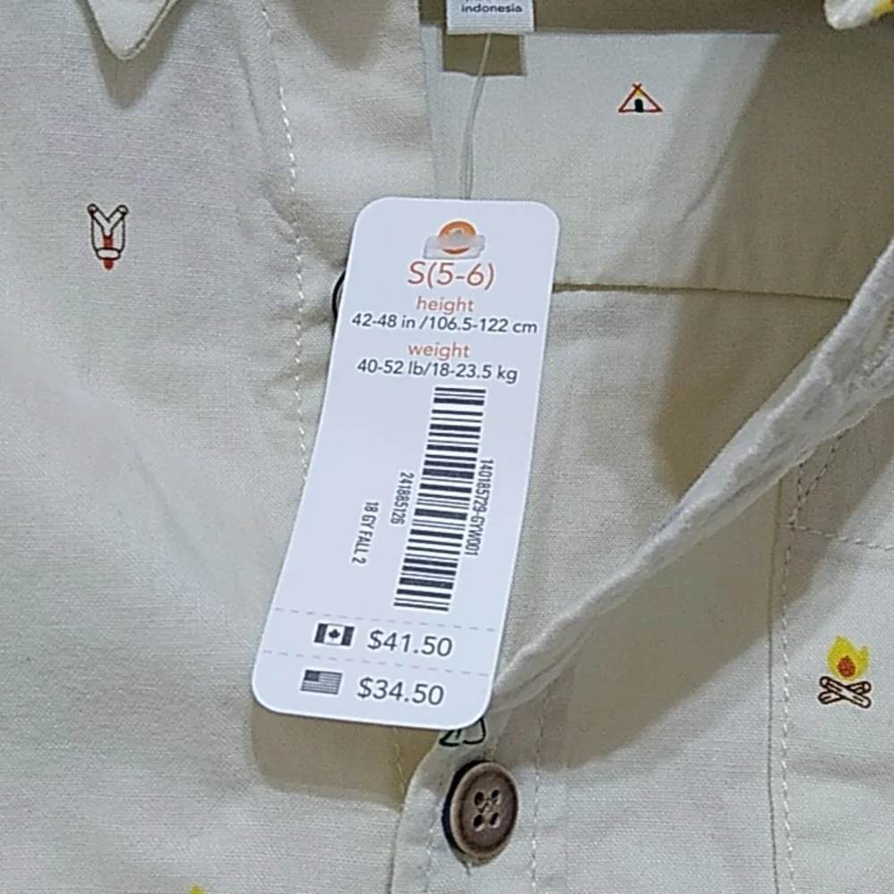 Gymboree  Long Sleeve Button Down Shirt